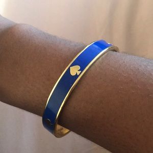Kate Spade Royal Blue / Gold Bangle